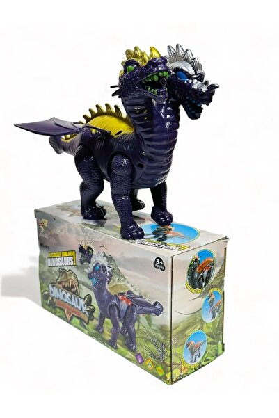 tmtoysandmore dinazor t-rex oyuncak ışıklı sesli yürüyen model 15x24 cm