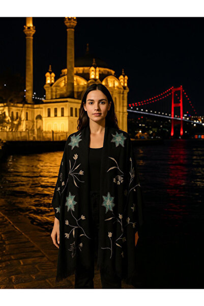 fiore fashion Şal de mătase din dantelă de caşmir - tăiat şi proiectat