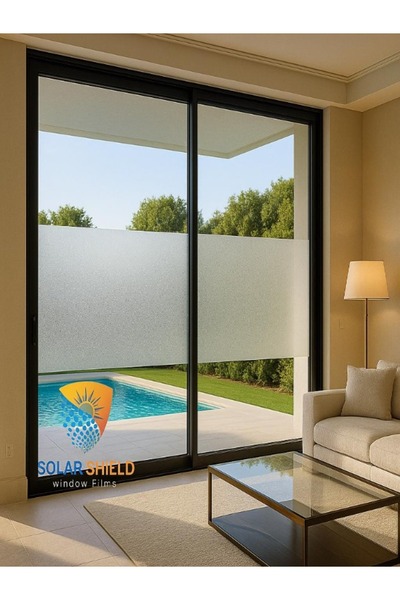 OSSOFOL 75x500 cm buzlu cam filmi cam kumlama filmi 75CM X 5 METRE BUZLU FİLM