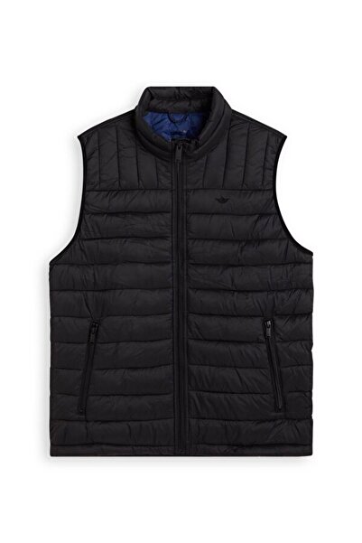 Dockers Packable Black Vest