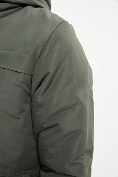 D1fference Водо- та вітронепроникний куртка-пальто з капюшоном, підкладкою з гелевого волокна та кишенями