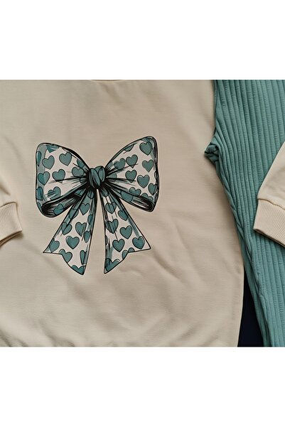 Beray Bebe Cotton Seasonal Bow Printed Leggings Set