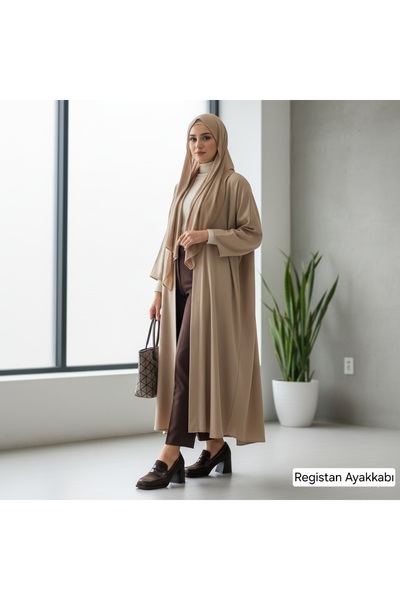 Registan Shoes Retro Kalın Topuklu Ayakkabı Slim Kalıp