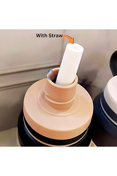 Twisoo Premium Japanese Outdoor Insulated Water Bottle - Leak proof Stainless Steel keeps hot and co