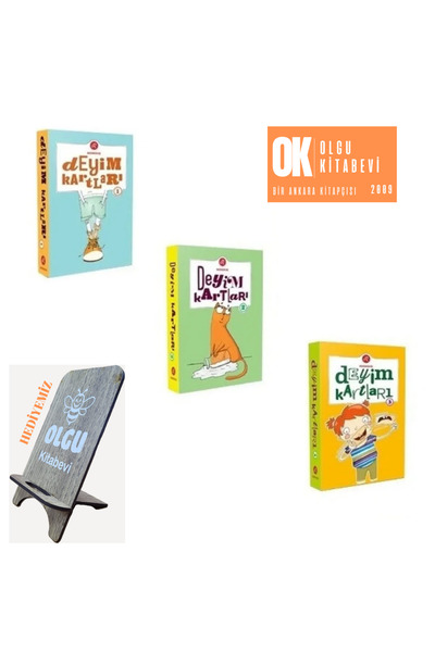 Redhouse Kidz Yayınları Deyim Kartları 1 - 2 - 3 / 3' Lü Set(okul Müradatına ...