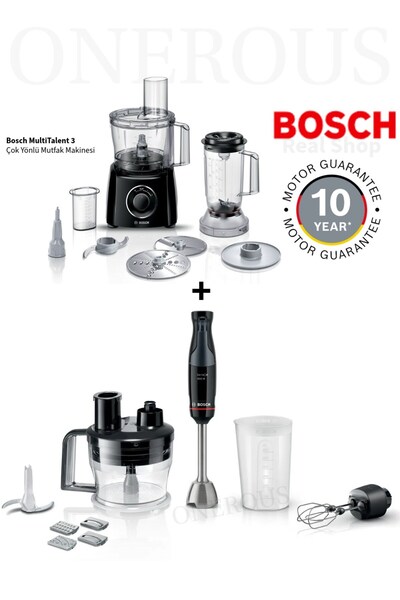 Bosch El Blender Set – Blender, Chopper, and Mixer Food Processor