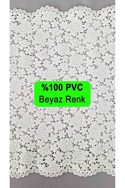 Örtücüm Dar Pvc Dantel Dolap İçi Raf Örtüsü Beyaz Dantelli Buzdolabı Çekmece Kaymaz Mutfak Sehpa Çok Amaçlı