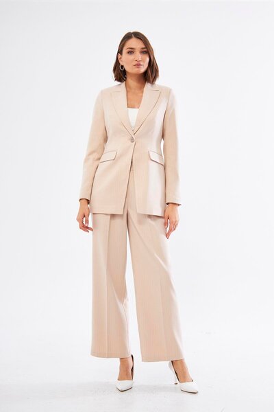 LOVELF Striped Polyviscose Set