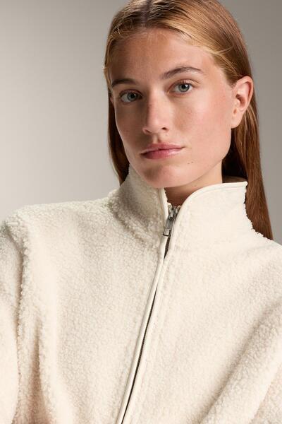 Oysho Faux-shearling jacket