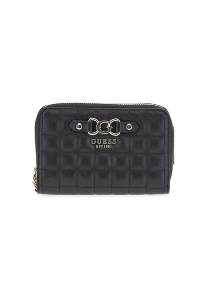 Guess محفظة برييرا النسائية السوداء SWQG8424164-BLA