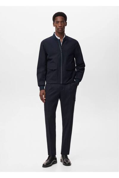 MANGO Man Dar kesim kargo pantolon