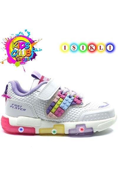 Kocamanlar Ayakkabı Cool Heros Lighted Orthopedic Children's Sports Shoes Lila