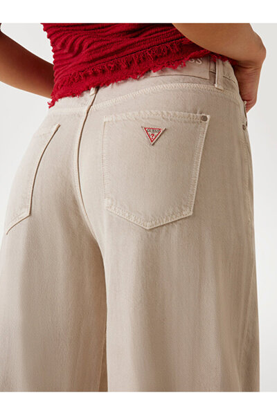 Guess Sexy Palazzo Kadın Palazzo Fit Pantolon