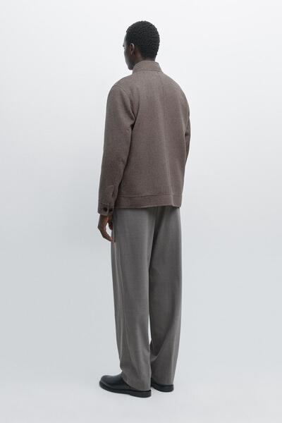 Massimo Dutti Yün karışımlı ceket