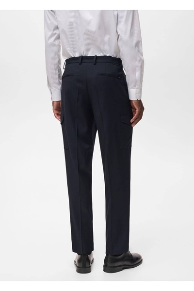 MANGO Man Dar kesim kargo pantolon