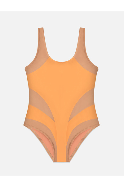 Panço Moeva Kız Çocuk Turuncu Mayo