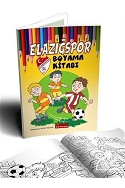 Bordo Ressam Elazığspor Coloring Book