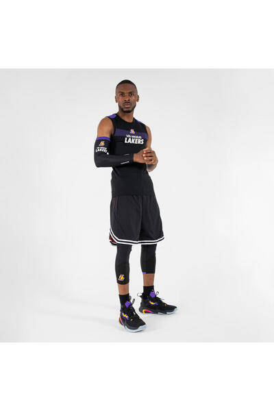 Decathlon Tarmak Yetişkin Kolsuz Basketbol İçliği - Siyah - ut500 NBA Los Angeles Lakers
