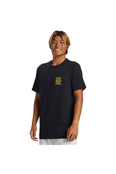 Quiksilver Surf Moe Erkek Siyah Tişört ERKEK T-SHIRT AQYZT09542