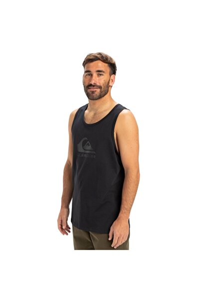 Quiksilver Ev Comp Logo Tank Men's Black Undershirt Men's Underwear Eqyzt08041