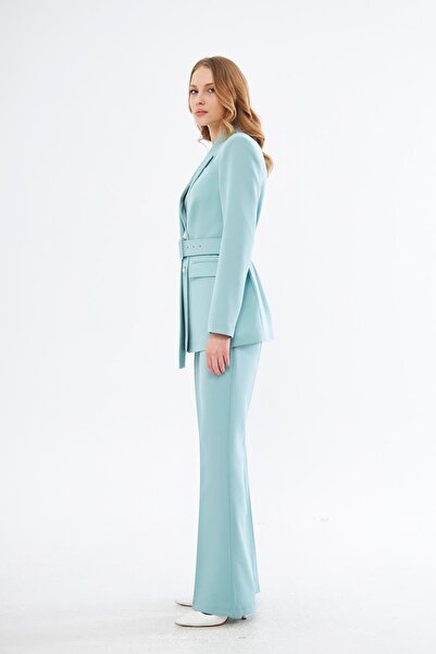 LOVELF Yaka Detaylı İspanyol Paça Takım