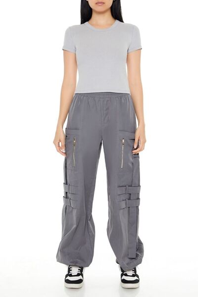 Forever 21 Mid-Rise Utility Kargo Jogger