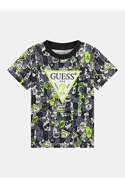 Guess Αγορίστικο T-Shirt N5YI04K8HM4 Πολύχρωμο