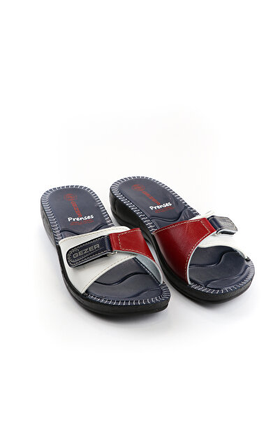 GEZER Nyáron állítható tépőzáras női papucs