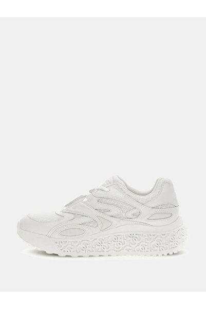 Guess Swania Kadın Beyaz Sneaker FLTSWALEA12-WHITE