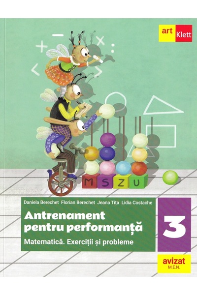 Grupul Editorial Art Matematică. Antrenament pentru performanță - Clasa a III-a