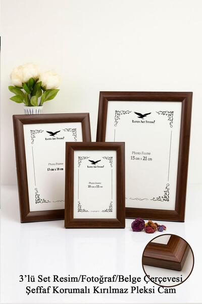 Raven Art Studio Pergamon 3'lü Set 10cm x 15cm + 13cm x 18cm + 15cm x 21cm Ko...