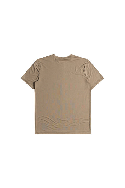 Quiksilver Coastal Run Ss Men Brown Casual Style T-Shirt Eqykt04311-34054
