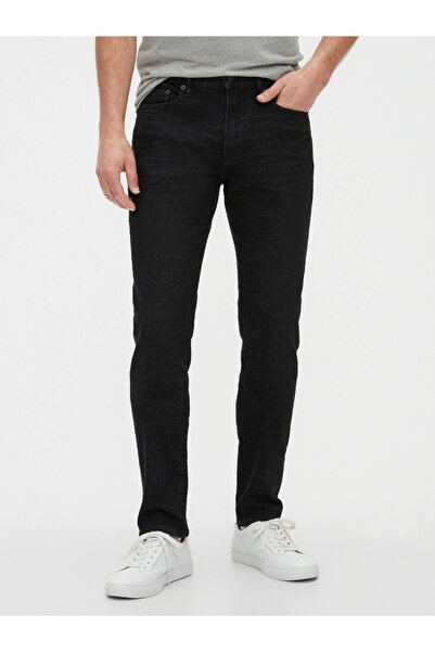 GAP Men's Black Gapflex Taper Washwell ™   Slim Jean Pants