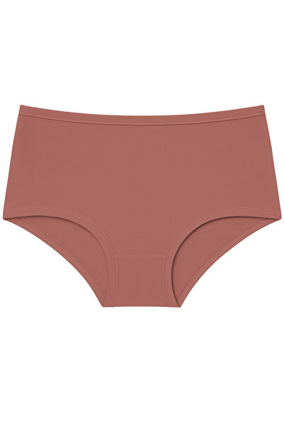 ORKHAN Kadın Külot , Kadın Yüksek Bel Pamuklu Yumuşak Kumaş 5'li Paket Külot, Hipster