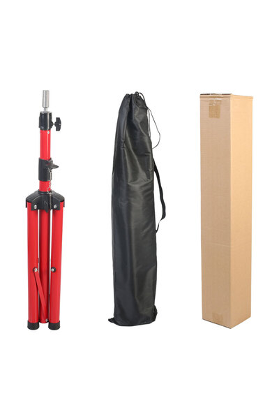 renklidüşler Trepied metalic RED pentru manechin de antrenament pentru coafor...