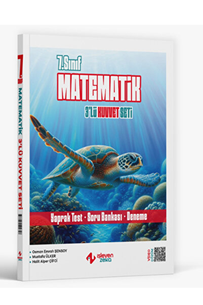 İŞLEYEN ZEKA İşleyen Zeka 7. Sınıf Matematik 3 lü Kuvvet Serisi Seti