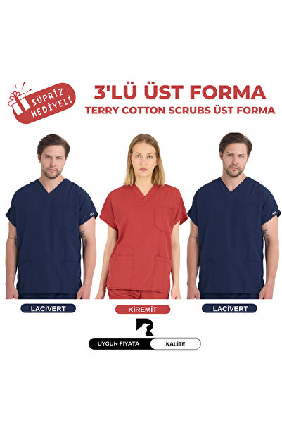KARGA ÜNİFORMA 3' Set uniforma za medicinske radnike - Unisex uniforma sa šiš...