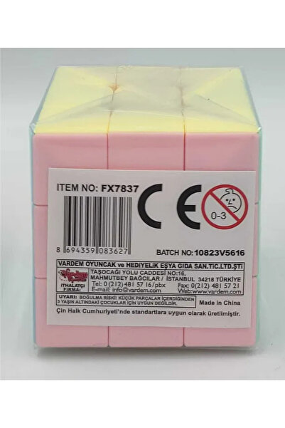 MİNGODAN 1 Adet Zeka Küpü Çocuk Gelişim Zeka Beceri Pratik Küp Magic Cube Zeka Küpü