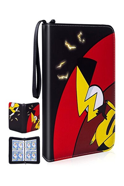 Raffine حافظة حمل لبطاقات بوكيمون، حامل ألبوم لهواة جمع البطاقات، يتسع لـ 400 بطاقة