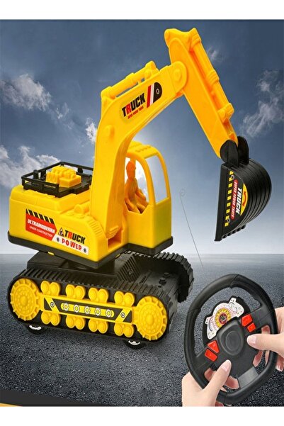 Raffine Electric Light Two-Way 2.4GHz Remote Control Excavator Toy Car Simulation Excavator Children's Toy B