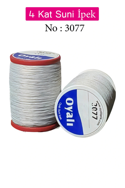 Royaleks مطرزة 4 طبقات رايون غزل التطريز الخرز الخيط الكروشيه التطريز رقم: 3077