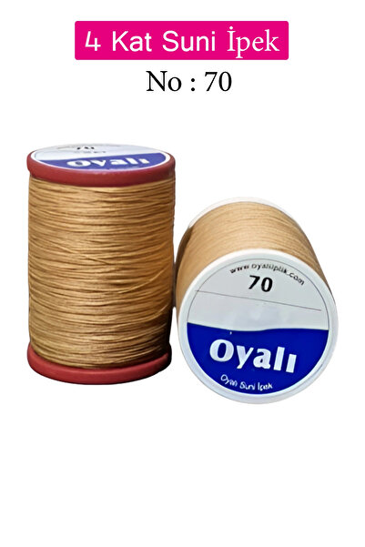 YenisiniAl Ochih de croșetat din fire de mătase artificială cu 4 straturi, cu mărgele, ochi de croșetat nr:70