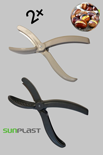 Sunplast 2 Adet Kestane Çizici, Pratik Kestane Çizme Aleti