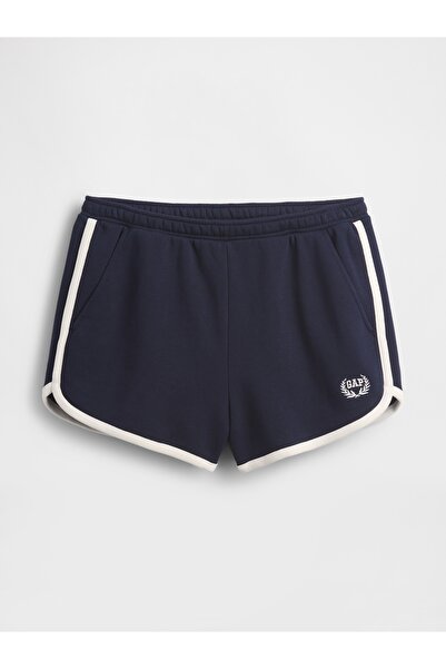 GAP Kadın Lacivert VintageSoft Logo Dolphin Sweat Şort