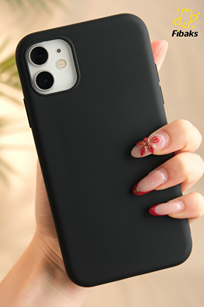 Fibaks Apple Iphone 11 Uyumlu Kılıf Lansman Içi Kadife Soft Yumuşak Dokulu Li...