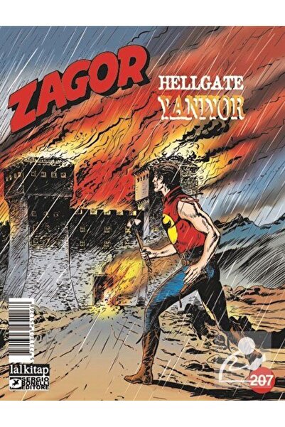 Lal Kitap Hellgate Yanıyor - Zagor Sayı 207