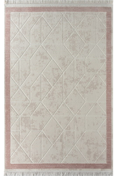 Hoomrugs Hoom Rugs Avantgarde 2036 Pudra Modern Salon Halısı