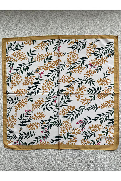 Rupen Kraft باندانا ساتان 45×50 سم، وشاح ساتان، إكسسوار حقيبة ساتان، باندانا ...