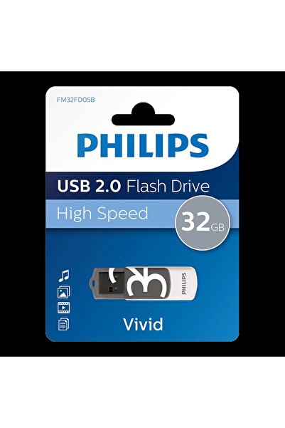 Philips 32gb Usb 2.0 25/10mb/s Fm32fd05b/00