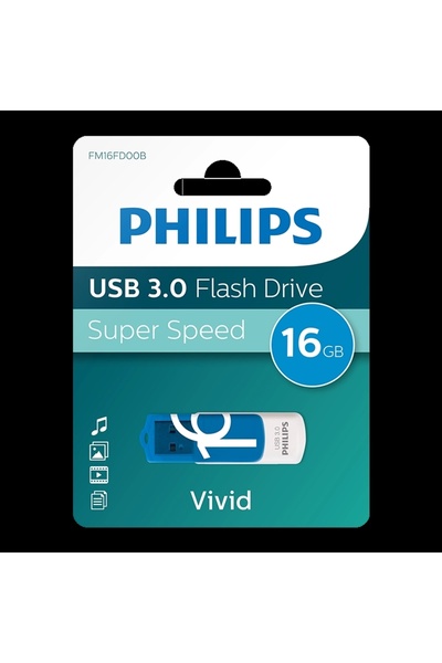 Philips Vivid USB 3.0 16GB USB Flash Bellek